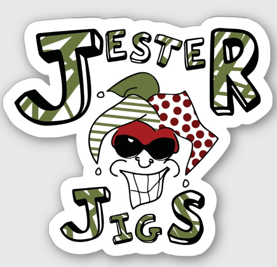 Jester Jigs Sticker